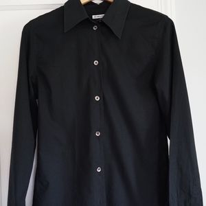 Ann Demeulemeester Black Button Down